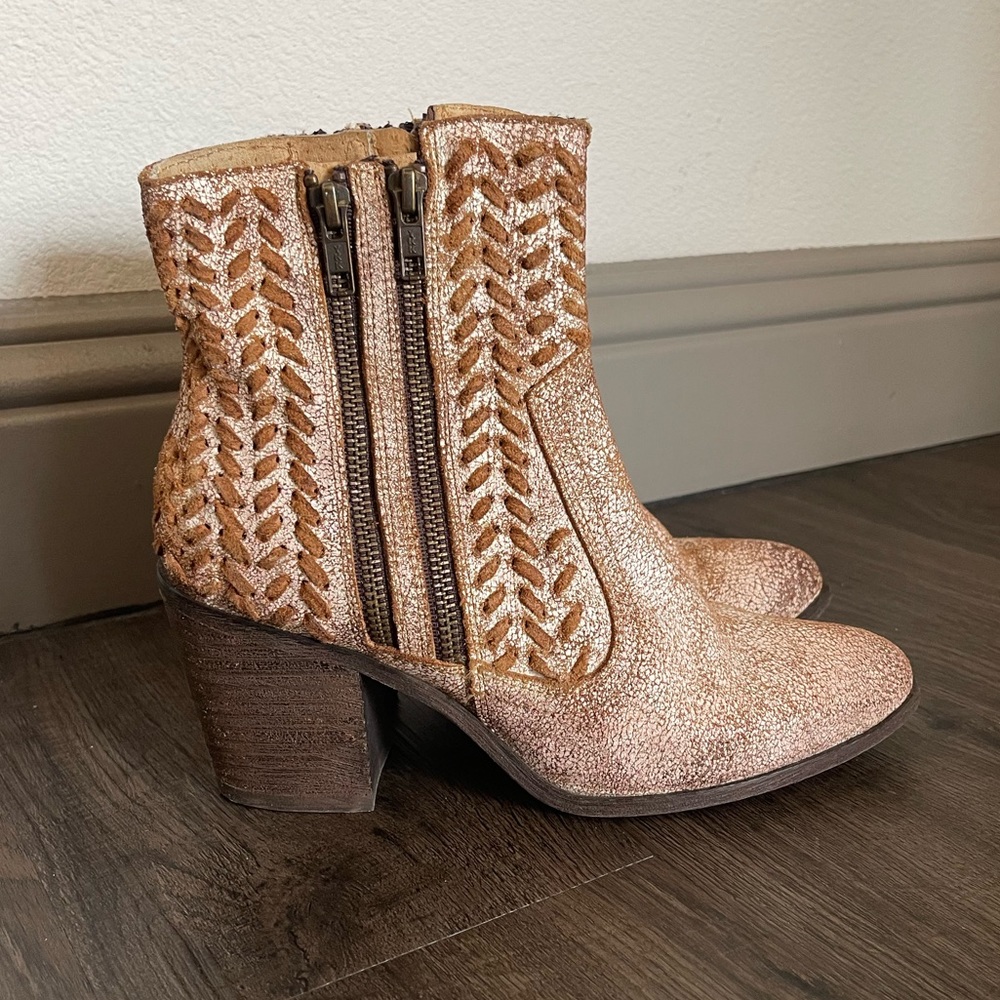 Circle G Leather Booties